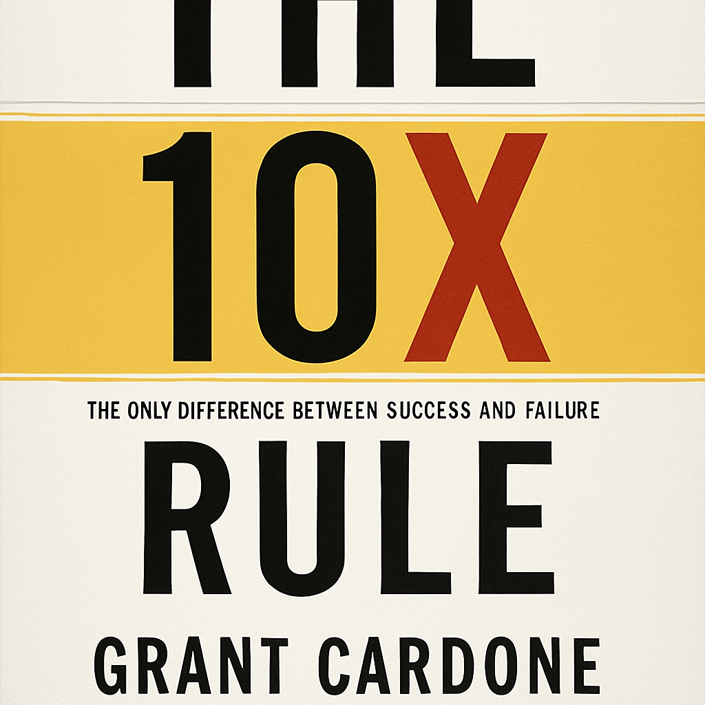 the 10x rule book cover